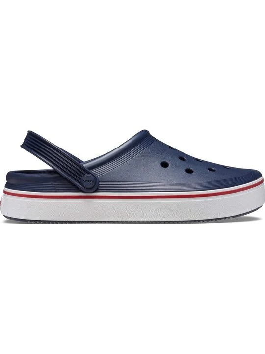 Zdjęcie produktu Klapki płaskie Crocs niebieski melanż