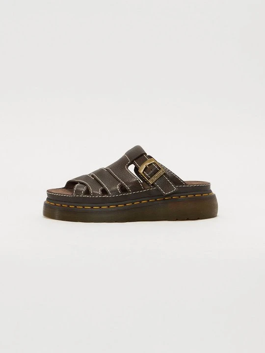 Zdjęcie produktu Klapki płaskie Dr. Martens brązowy
