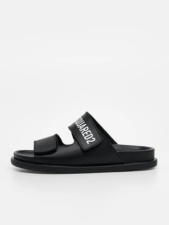 Zdjęcie produktu Klapki płaskie Dsquared2 czarny