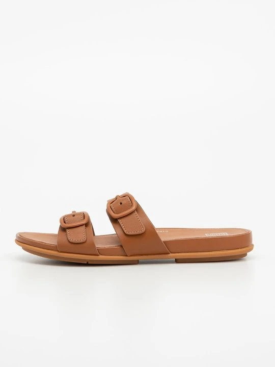 Zdjęcie produktu Klapki płaskie FitFlop brązowy