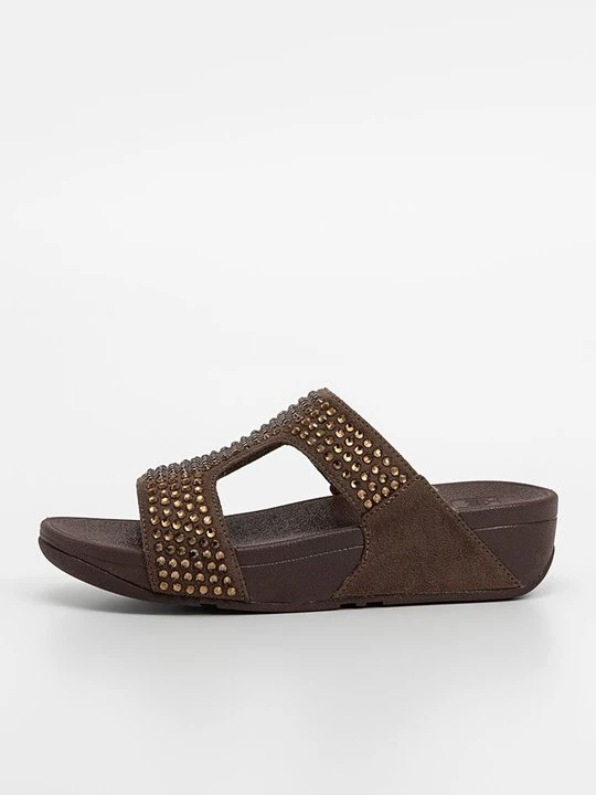 Zdjęcie produktu Klapki płaskie FitFlop brązowy