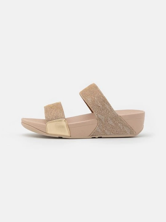Zdjęcie produktu Klapki płaskie FitFlop złoty