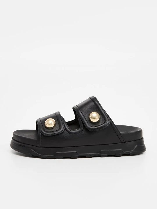 Zdjęcie produktu Klapki płaskie Furla antracytowy melanż