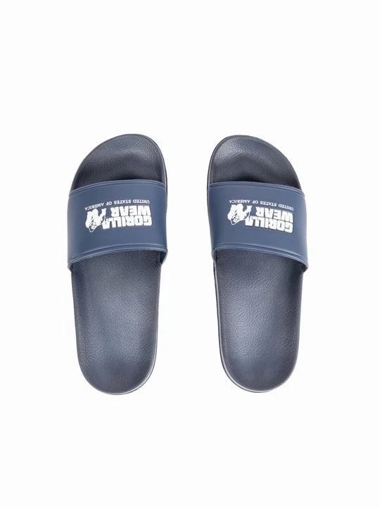 Zdjęcie produktu Klapki płaskie Gorilla Wear granatowy