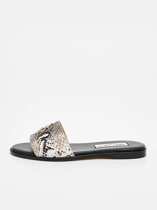 Zdjęcie produktu Klapki płaskie Jimmy Choo beżowy