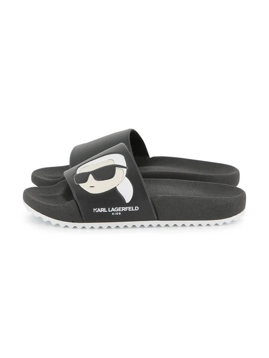 Zdjęcie produktu Klapki płaskie KARL LAGERFELD czarny
