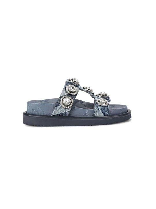 Zdjęcie produktu Klapki płaskie Kurt Geiger niebieski denim