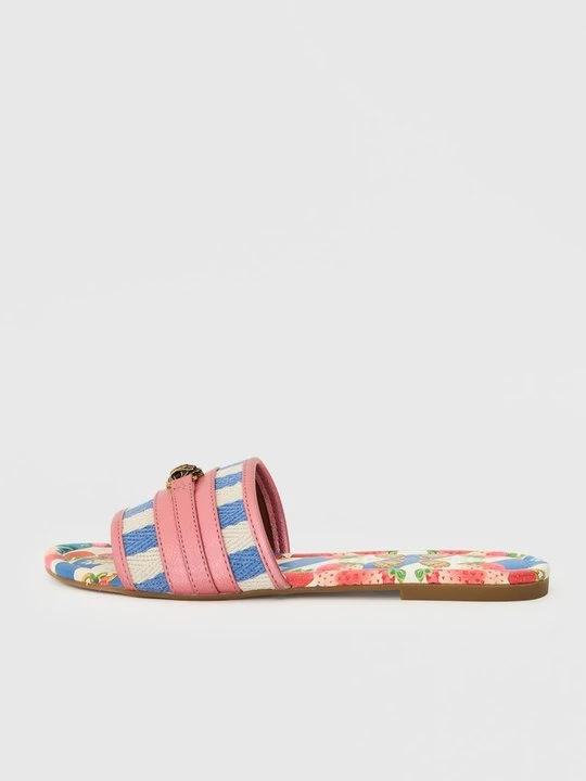 Zdjęcie produktu Klapki płaskie Kurt Geiger niebieski