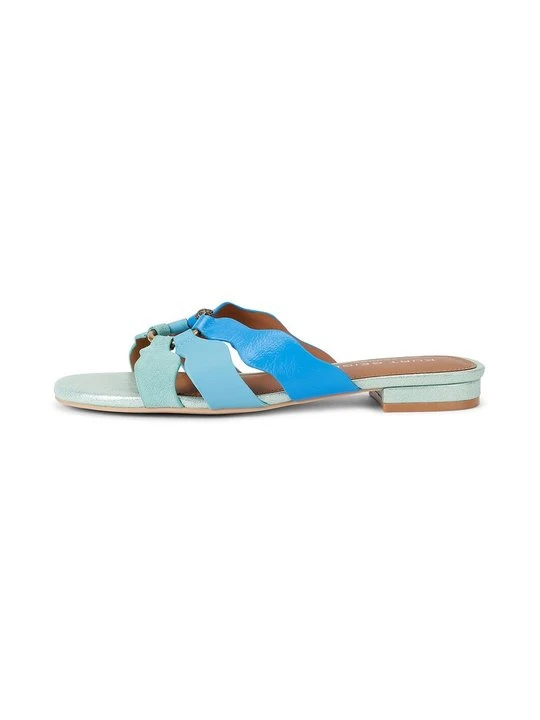 Zdjęcie produktu Klapki płaskie Kurt Geiger niebieski melanż