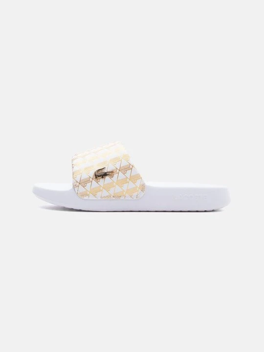 Zdjęcie produktu Klapki płaskie Lacoste biały
