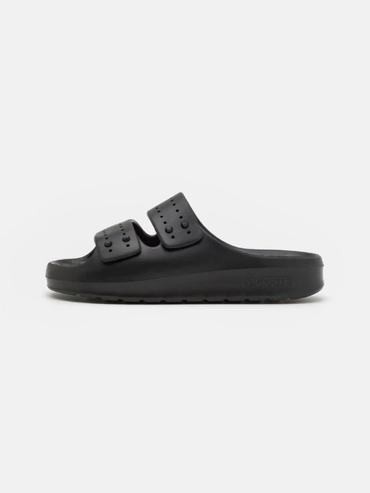 Zdjęcie produktu Klapki płaskie Lacoste czarny