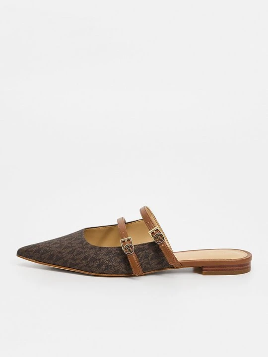 Zdjęcie produktu Klapki płaskie Michael Kors brązowy