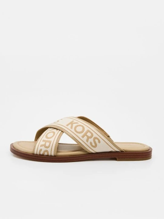 Zdjęcie produktu Klapki płaskie Michael Kors khaki