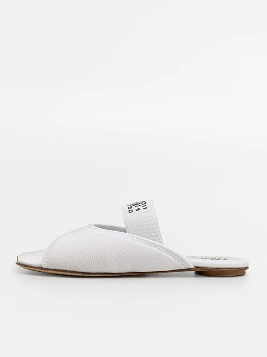 Zdjęcie produktu Klapki płaskie MM6 Maison Margiela biały