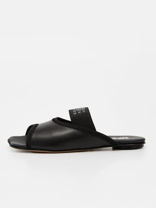 Zdjęcie produktu Klapki płaskie MM6 Maison Margiela czarny