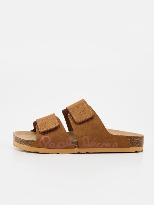 Zdjęcie produktu Klapki płaskie Pepe Jeans koniakowy