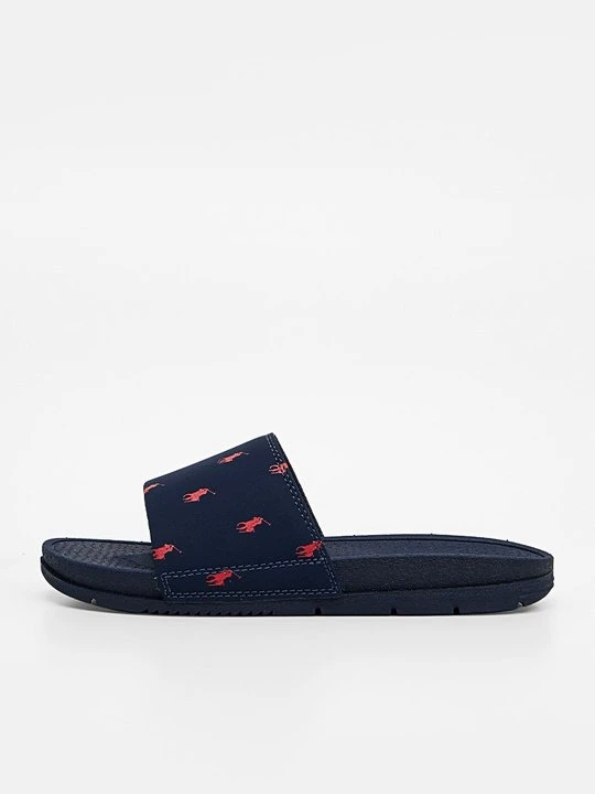 Zdjęcie produktu Klapki płaskie Polo Ralph Lauren niebieski
