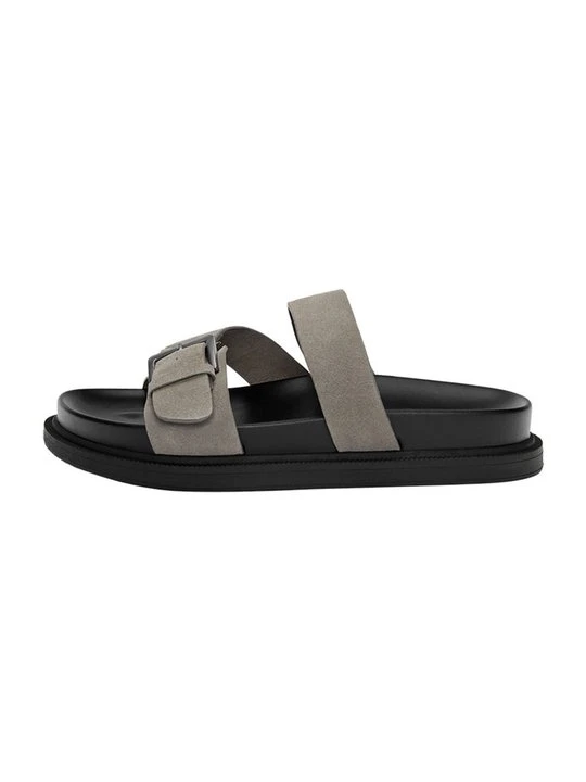 Zdjęcie produktu Klapki płaskie PULL&BEAR szary