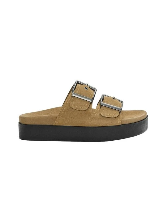 Zdjęcie produktu Klapki płaskie PULL&BEAR brązowy