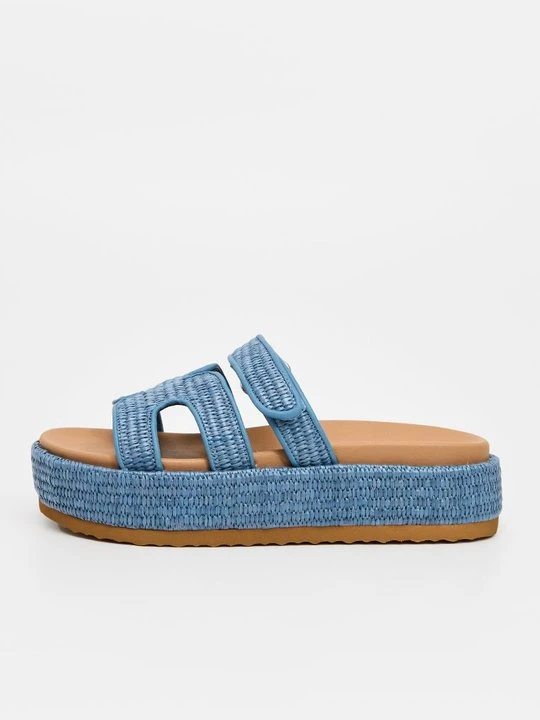 Zdjęcie produktu Klapki płaskie Steve Madden niebieski