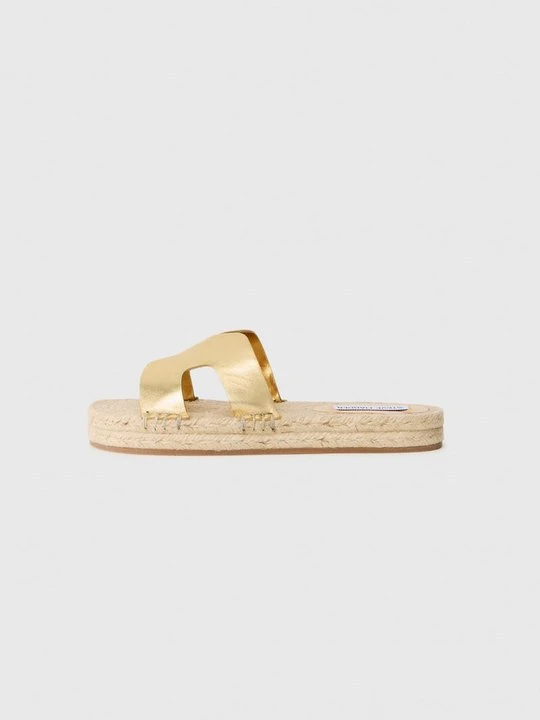 Zdjęcie produktu Klapki płaskie Steve Madden złoty