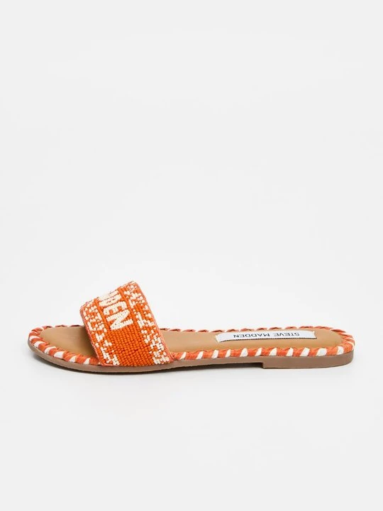 Zdjęcie produktu Klapki płaskie Steve Madden pomarańczowy