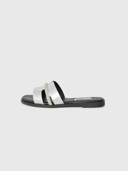 Zdjęcie produktu Klapki płaskie Steve Madden srebrny