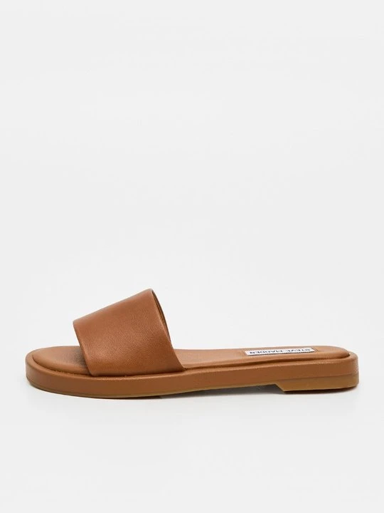Zdjęcie produktu Klapki płaskie Steve Madden koniakowy