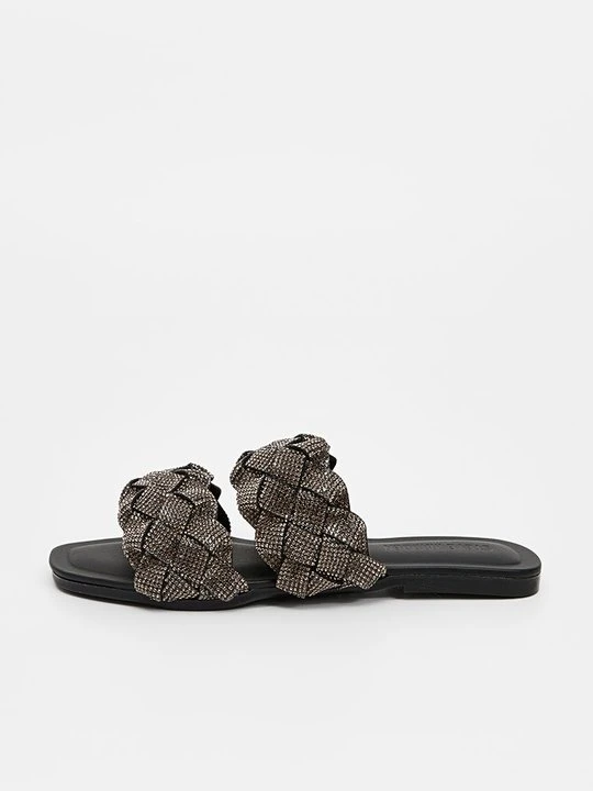 Zdjęcie produktu Klapki płaskie Steve Madden czarny
