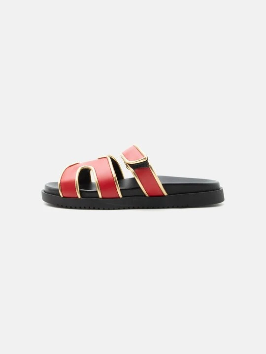 Zdjęcie produktu Klapki płaskie Steve Madden czerwony
