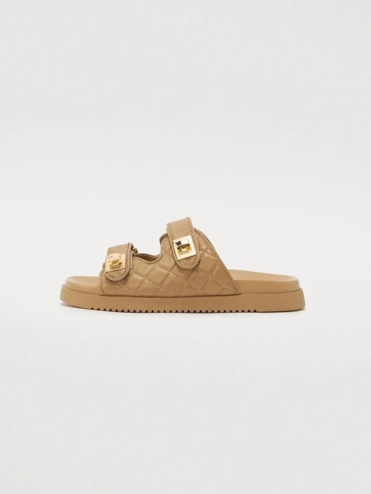 Zdjęcie produktu Klapki płaskie Steve Madden jasnobrązowy