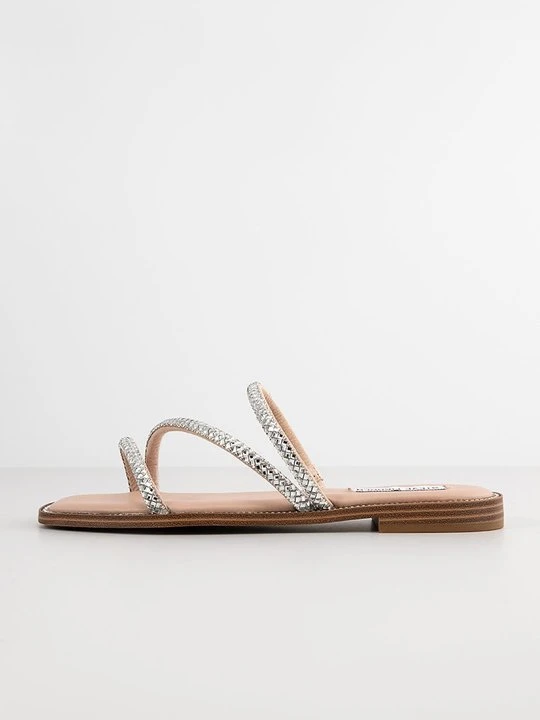 Zdjęcie produktu Klapki płaskie Steve Madden szary