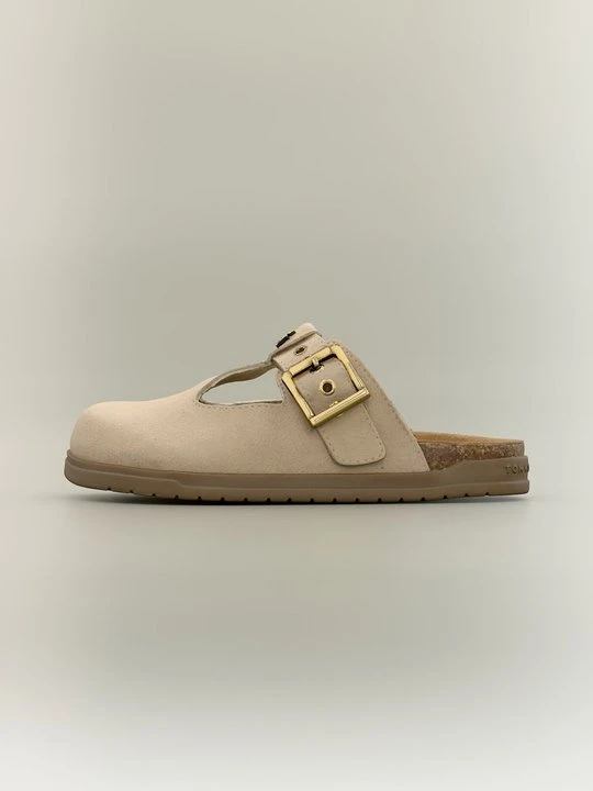 Zdjęcie produktu Klapki płaskie Tommy Hilfiger beżowy