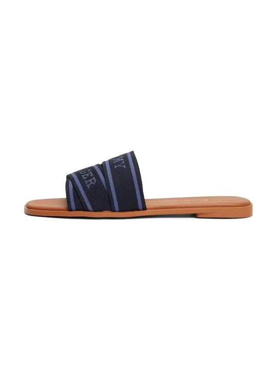 Zdjęcie produktu Klapki płaskie Tommy Hilfiger granatowy