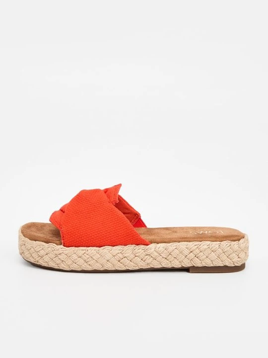 Zdjęcie produktu Klapki płaskie Toms czerwony