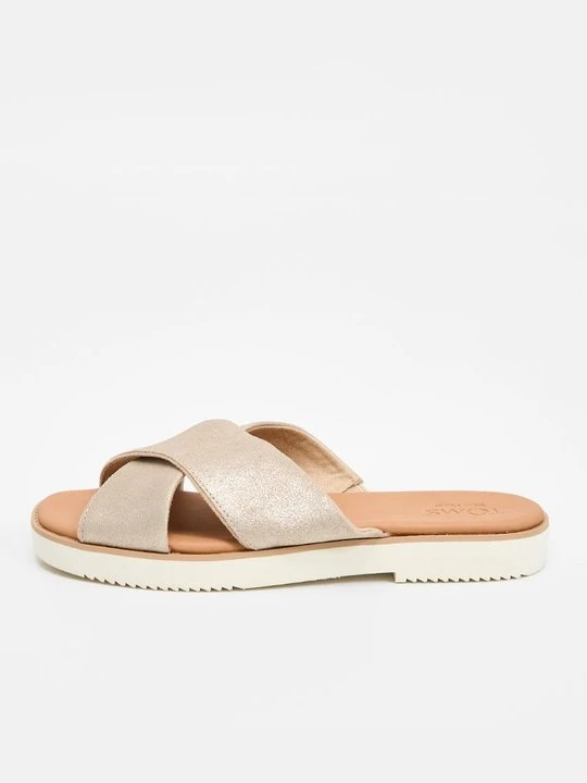 Zdjęcie produktu Klapki płaskie Toms złoty