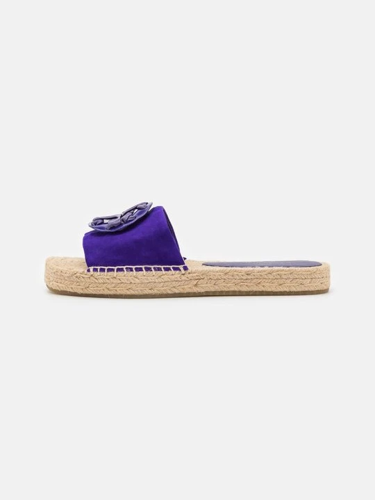 Zdjęcie produktu Klapki płaskie Tory Burch bordowy