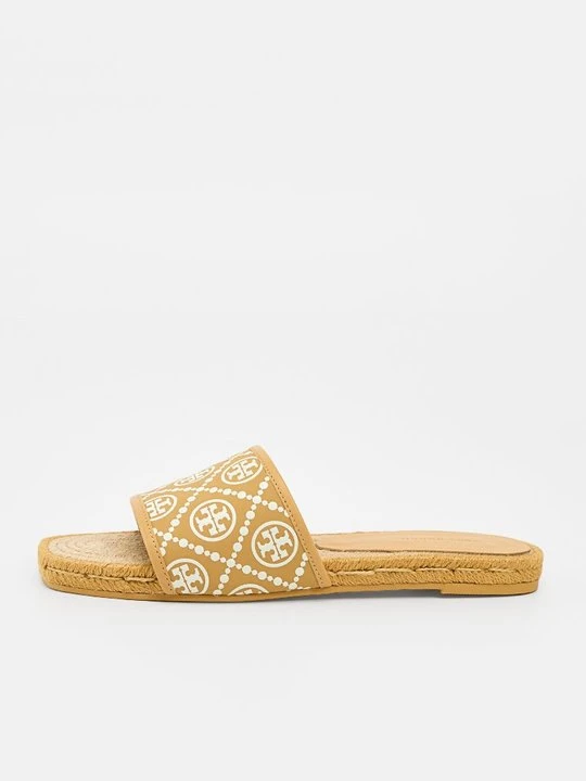 Zdjęcie produktu Klapki płaskie Tory Burch piaskowy