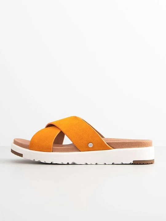 Zdjęcie produktu Klapki płaskie UGG pomarańczowy