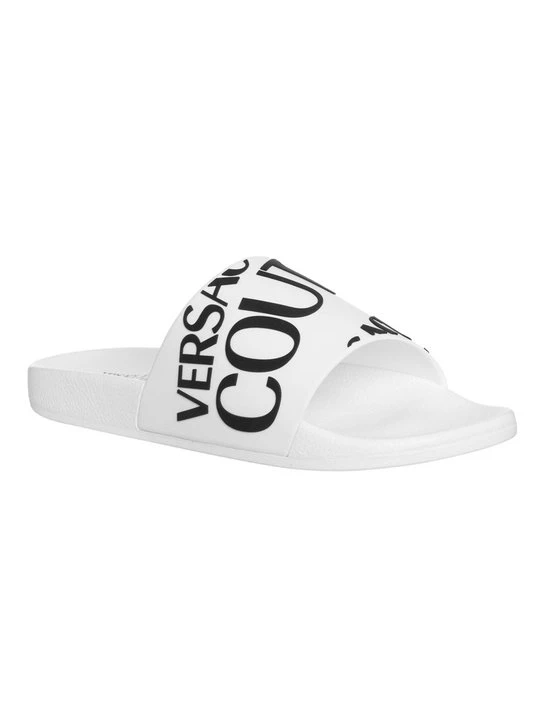 Zdjęcie produktu Klapki płaskie Versace Jeans Couture biały