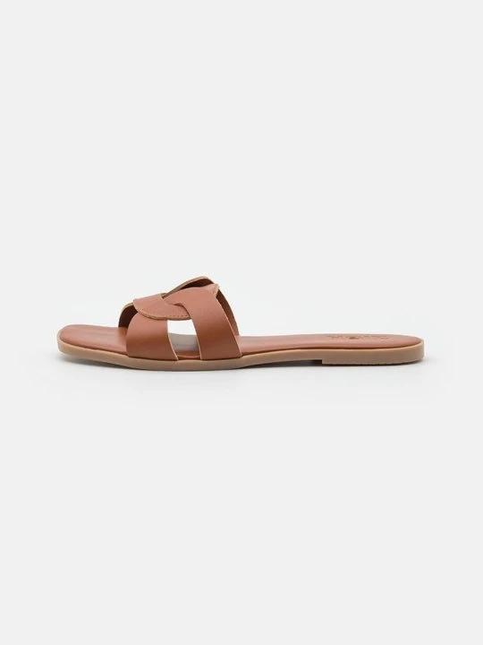 Zdjęcie produktu Klapki płaskie Zign By Zalando brązowy