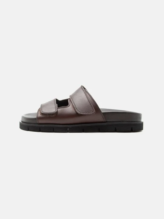Zdjęcie produktu Klapki płaskie Zign By Zalando ciemnobrązowy