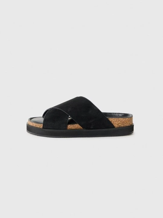 Zdjęcie produktu Klapki płaskie Zign By Zalando czarny