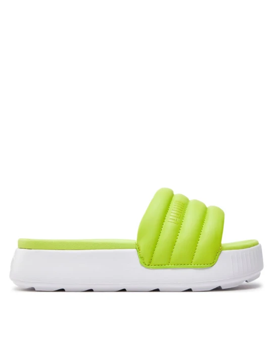 Zdjęcie produktu Klapki Puma Karmen Slide Puffy Wns 395399-04 Zielony