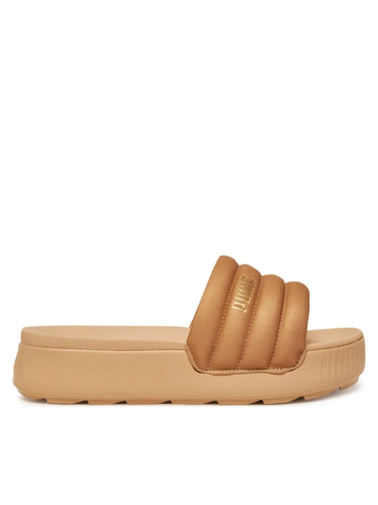 Zdjęcie produktu Klapki Puma Karmen Slide Puffy Wns Aqua Metallics PU 400679 02 Złoty