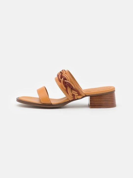 Zdjęcie produktu Klapki na obcasie See By Chloé tan