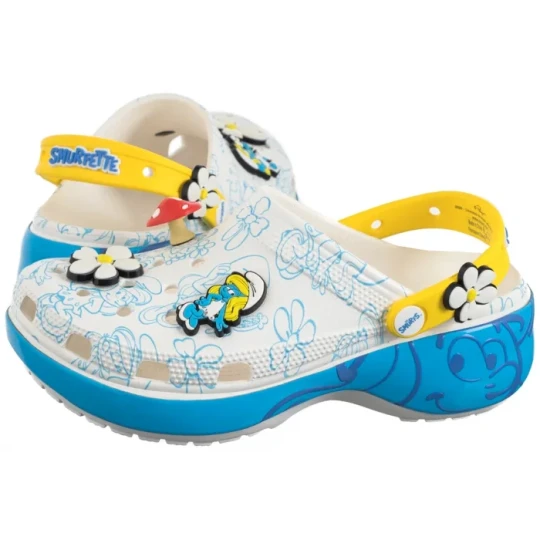 Zdjęcie produktu Klapki Smurfs Platform Clog Multi 210882-90H (CR351-a) Crocs