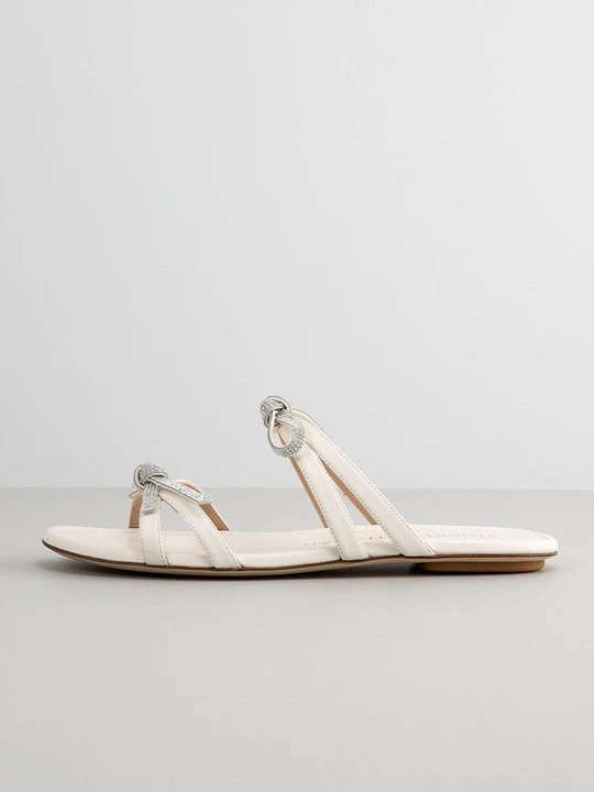 Zdjęcie produktu Klapki płaskie Stuart Weitzman mleczny