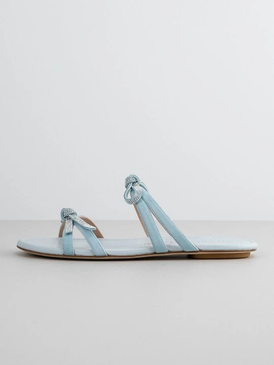 Zdjęcie produktu Klapki płaskie Stuart Weitzman jasnoniebieski