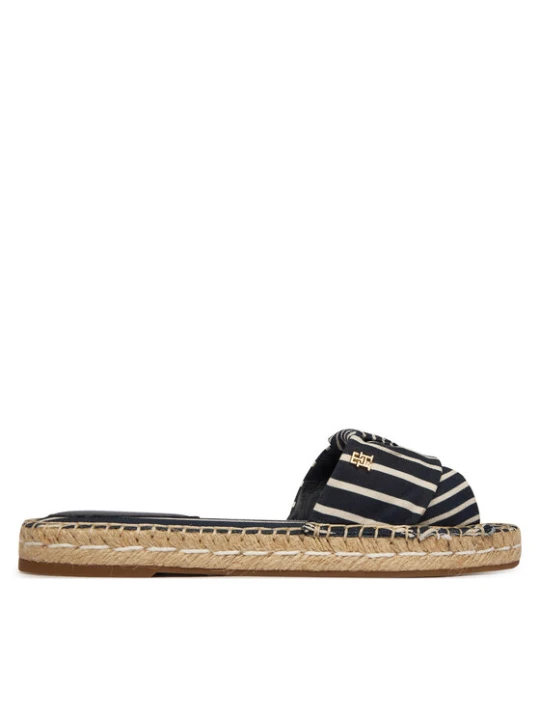 Zdjęcie produktu Klapki Tommy Hilfiger Canvas FW0FW09140 Granatowy